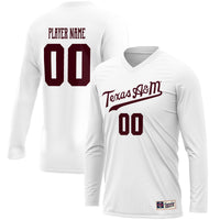 Texas A&M Aggies GameDay Greats NIL Pick-A-Player Lightweight Volleyball Jersey - White