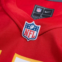 Kansas City Chiefs Jaden Hicks Nike Red Game Jersey