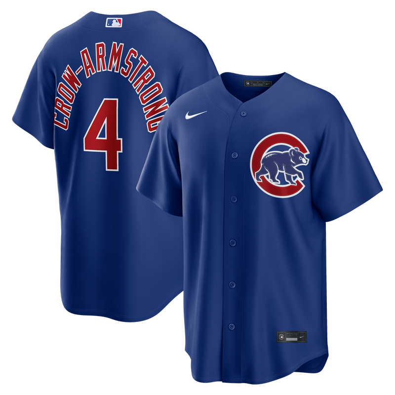 Chicago Cubs Pete Crow-Armstrong Nike Royal Alternate Replica Jersey