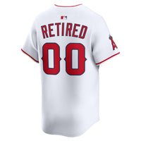 Los Angeles Angels Nike White Home Limited Pick-A-Player Retired Roster Jersey