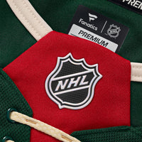 Minnesota Wild Brock Faber Fanatics Green Anniversary Premium Jersey
