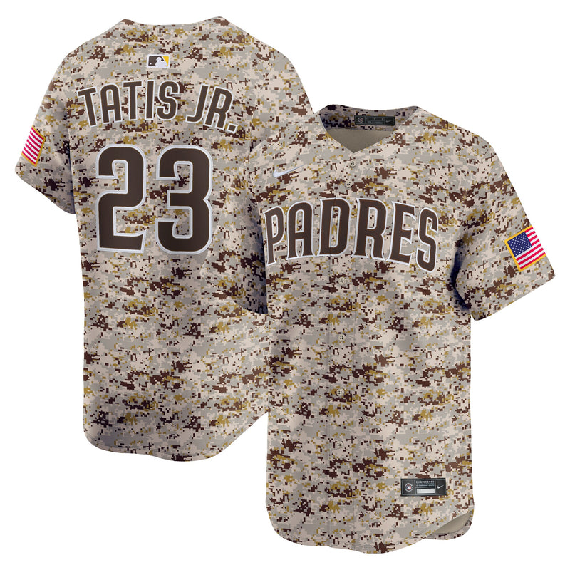 San Diego Padres Fernando Tatis Jr. Nike Camo Alternate 2 Limited Jersey