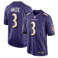 Baltimore Ravens Chidobe Awuzie Nike Purple Team Game Jersey