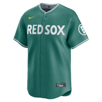 Boston Red Sox Nike Green City Connect Limited Jersey