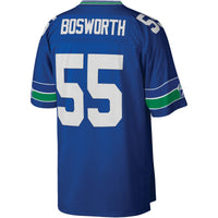 Seattle Seahawks Brian Bosworth Mitchell & Ness Royal Legacy Replica Jersey