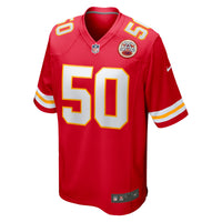 Kansas City Chiefs Willie Gay Nike Red Game Jersey