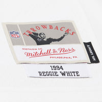 Green Bay Packers Reggie White Mitchell & Ness White 1994 Legacy Replica Jersey