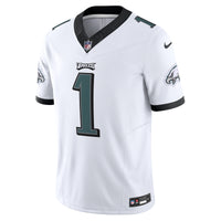 Philadelphia Eagles Jalen Hurts Nike White Vapor F.U.S.E. Limited Jersey