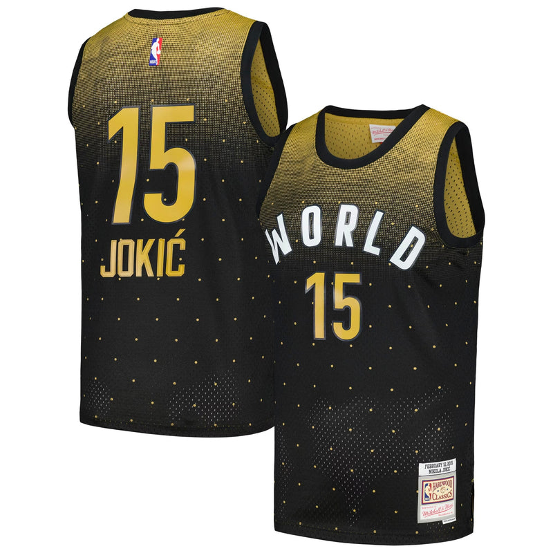 Mitchell & Ness Nikola Jokic Black 2016 NBA Rising Stars Challenge Hardwood Classics Swingman Jersey