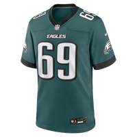 Philadelphia Eagles Landon Dickerson Nike Midnight Green Team Game Jersey