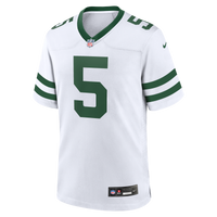 New York Jets Garrett Wilson Nike Legacy White Game Jersey