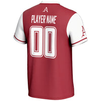 Arkansas Razorbacks GameDay Greats NIL Pick-A-Player Lightweight Softball Jersey - Red