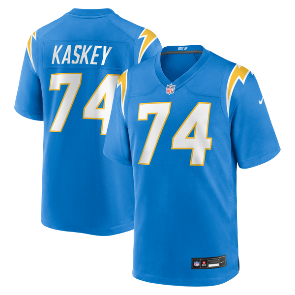 Los Angeles Chargers Matt Kaskey Nike Powder Blue Team Game Jersey