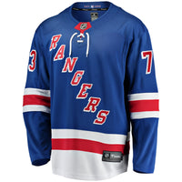 New York Rangers Matt Rempe Fanatics Blue Home Breakaway Jersey