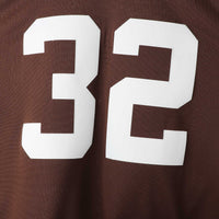 Cleveland Browns 1964 Jim Brown Mitchell & Ness Brown Authentic Throwback Retired Player Jersey