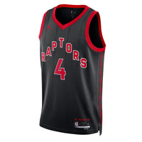 Toronto Raptors Jordan Statement Edition Swingman Jersey - Black - Scottie Barnes