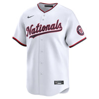Washington Nationals James Wood Nike White Home Limited Jersey