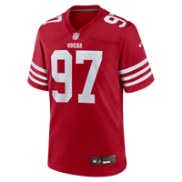 San Francisco 49ers Nick Bosa Nike Scarlet Team Game Jersey