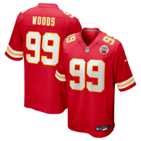 Kansas City Chiefs Peter Woods Nike Red 2026 NFL Draft First Round Pick No. 29 Team Game Jersey