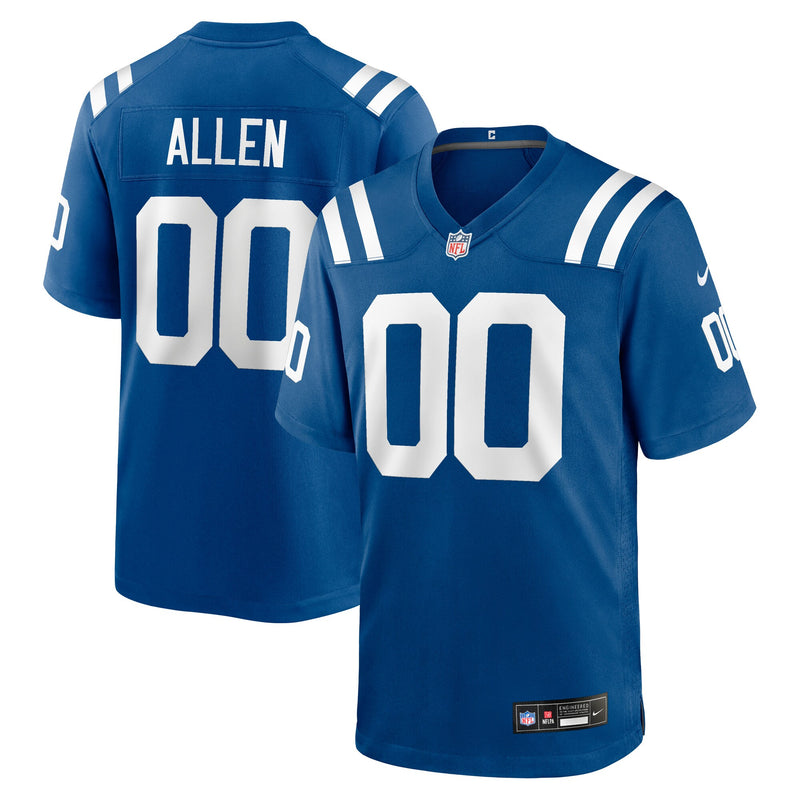 Indianapolis Colts CJ Allen Nike Royal Game Jersey