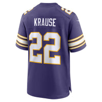 Minnesota Vikings Paul Krause Nike Purple Retired Player Alternate Game Jersey