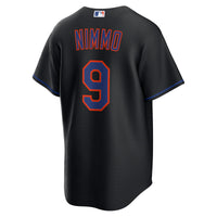 New York Mets Brandon Nimmo Nike Black Alternate Replica Jersey