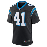 Carolina Panthers Jacoby Windmon Nike Black Team Game Jersey