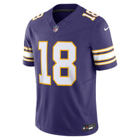 Minnesota Vikings Justin Jefferson Nike Purple Vapor F.U.S.E. Limited Jersey