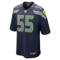 Seattle Seahawks Olu Oluwatimi Nike College Navy Team Game Jersey