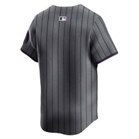 New York Mets Nike Graphite 2024 City Connect Limited Jersey