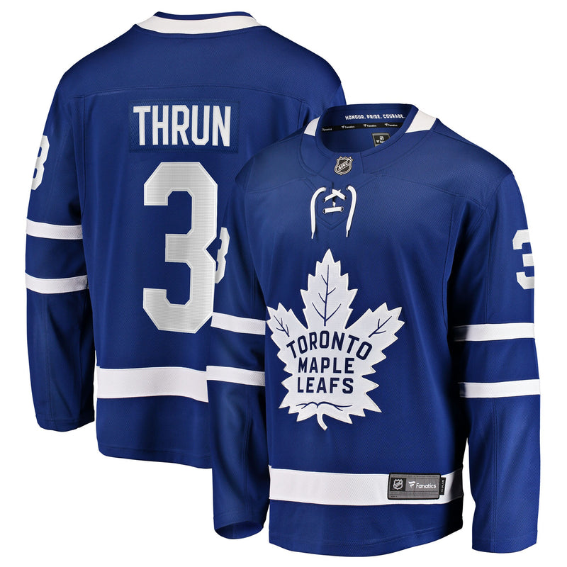 Toronto Maple Leafs Henry Thrun Fanatics Blue Home Breakaway Jersey