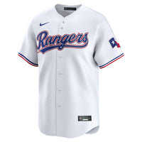 Texas Rangers Nike White Home Limited Jersey
