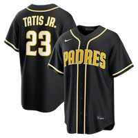 San Diego Padres Fernando Tatis Jr. Nike Fashion Replica Black Out Jersey