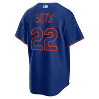 New York Mets Juan Soto Nike Royal Alternate Replica Player Jersey