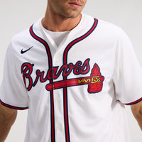 Atlanta Braves Nike White Home Limited Jersey