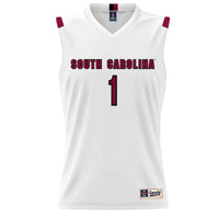 South Carolina Gamecocks GameDay Greats Lightweight Basketball Alumni Jersey - White