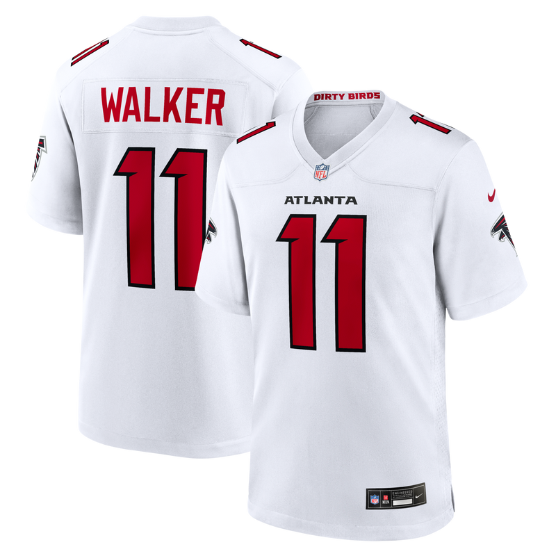 Atlanta Falcons Jalon Walker Nike White Game Jersey