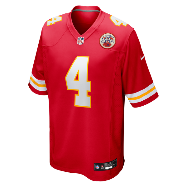 Kansas City Chiefs Rashee Rice Nike Red Game Jersey