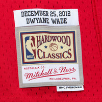 Miami Heat Mitchell & Ness Dwyane Wade 2012 Day Jersey - Scarlet