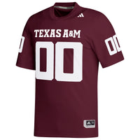 Texas A&M Aggies adidas Custom Replica Football Jersey - Maroon