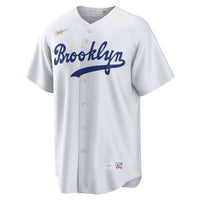 Brooklyn Dodgers Jackie Robinson Nike White Cooperstown Collection Jackie Robinson Day Jersey