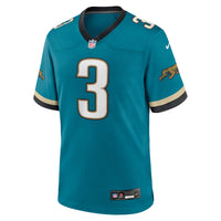 Jacksonville Jaguars Jakobi Meyers Nike Teal Alternate 2 Prowler Throwback Game Jersey