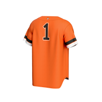 #1 Oklahoma State Cowboys GameDay Greats Lightweight Collegiate Baseball Fashion Jersey - Orange