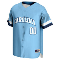 North Carolina Tar Heels GameDay Greats NIL Pick-A-Player Lightweight Baseball Jersey - Carolina Blue