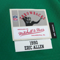 Philadelphia Eagles Eric Allen Mitchell & Ness Kelly Green Legacy Replica Jersey