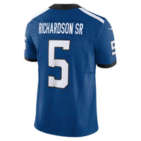 Indianapolis Colts Anthony Richardson Nike Royal Vapor F.U.S.E. Limited Jersey