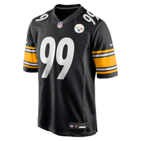 Pittsburgh Steelers Derrick Harmon Nike Black Game Player Jersey