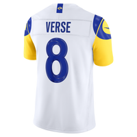 Los Angeles Rams Jared Verse Nike White Vapor F.U.S.E. Stitched Limited Jersey