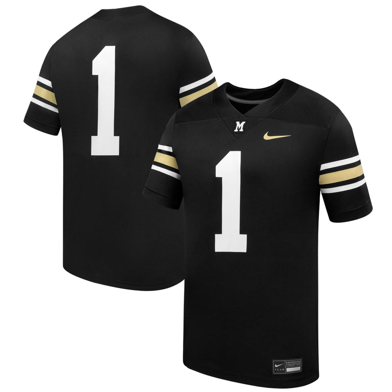 #1 Missouri Tigers Nike 100th Anniversary Replica Football Jersey - Black