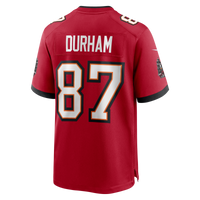 Tampa Bay Buccaneers Payne Durham Nike Red Game Jersey